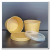 Disposable Cowhide Paper Soup Cup Porridge Bucket Round Takeaway Packing Box Kraft Paper Soup Bowl