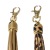 New Pu Tassel Bag Pendant Silicone Bead Bracelet Keychain Accessories Bracelet Keychain Tassel