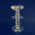 European and American Crystal Candlestick Candle Holder Dining Table European Decoration Model Room Soft Decoration Decoration Wedding Candlestick Factory Direct Sales