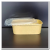 Disposable Kraft Rectangular Paper Bowl to-Go Box Salad Fast Food Bento Box