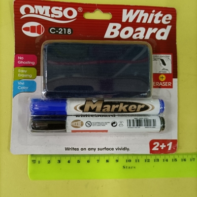 C- 218 2+1 Color Whiteboard Marker