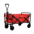 Factory Hot Sale Outdoor Cart Campground Car Portable Foldable 5-Inch Equipment Car Printable Logo