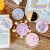 Yilan Cute Ins Style Tin Mirror Girl Heart Cartoon Mini-Portable Small round Mirror Student Makeup Mirror