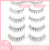 False Eyelashes A05 Natural Sharpening Simulation A05 Sheer Root Daily Beginners Easy to Use Factory in Stock