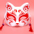Fox Mask Japanese Style Cos Fox Demon Two-Faced Cat Dark Cosplay Children's Cartoon Stall Tiger Cat Mask