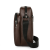New Soft Leather Men's Bag Light Business Shoulder Bag Simple Fashion Multi-Layer Men's Bag Crossbody Bag Casual Bag