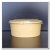 Thickened Disposable Kraft Paper Bowl Round Salad Bowl Take Out Take Away Lunch Box