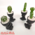 Artificial/Fake Flower Bonsai Ceramic Basin Multi-Meat Living Room Dining Room Bar Counter and Other Daily Use Ornaments