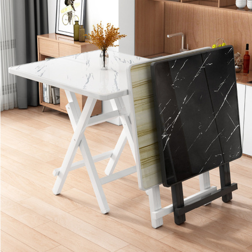 Folding Table Dining Table Household Small Square Table Dormitory Bedroom Table Small Simple Display Table Portable Table