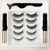False Eyelashes Double Bottle Magnetic Force Liquid Eyeliner Set New Five Pairs Mixed Magnet Qingdao Manufacturer