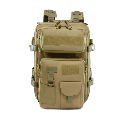 Outdoor Camouflage Backpack Large Capacity Men's and Women's Camping Multi-Functional Tactical Combination Back