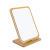 Simple Large Wooden Folding Desktop Makeup Mirror Beauty Dressing Dormitory Desktop Stand Portable Female Student Small