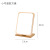 Simple Large Wooden Folding Desktop Makeup Mirror Beauty Dressing Dormitory Desktop Stand Portable Female Student Small