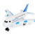 Children's Toy Two-Channel Remote Control Aircraft Airbus Wireless Remote Control Electric Airliner Light Model