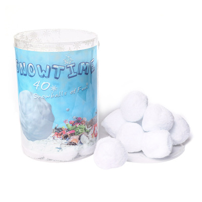 Christmas Party Decorations 40 White Christmas Snowball Set Indoor Snowball Christmas Toys
