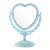 Dressing Mirror Korean Style Ins Mirror European Double-Sided Desktop Makeup Mirror Heart Mirror Desktop Cosmetic Mirror