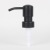 304 Stainless Steel Black Pump Head Hotel Household Shower Gel Press Pump 28/400 Screw Teeth 2CC