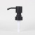 304 Stainless Steel Black Pump Head Hotel Household Shower Gel Press Pump 28/400 Screw Teeth 2CC