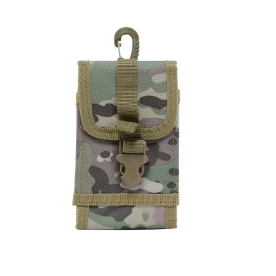 Outdoor Sports Molle Mobile Phone Waist Bag Men 5.5/6-Inch Waterproof Phone Bag across Leather Belt Bag Mobile Phone Bag