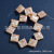 Natural Deep Sea Fritillary Beads Stitching Cube Rhombus Diagonal Beads DIY Ornament Accessories