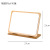 Simple Large Wooden Folding Desktop Makeup Mirror Beauty Dressing Dormitory Desktop Stand Portable Female Student Small