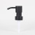 304 Stainless Steel Black Pump Head Hotel Household Shower Gel Press Pump 28/400 Screw Teeth 2CC