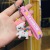 Cross-Border New Cartoon Unicorn Keychain Pendant Men and Women Couple Bags Gift Student Schoolbag Key Ornament