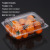 One-Catty-Package Strawberry Box Disposable Fruit Plastic Transparent Packaging Box Fresh-Keeping 500G Fruit Cutting Box with Lid