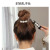 2022 New Pearl Barrettes Bun Clamp Hairpin Online Influencer Headdress Summer Updo Hair Accessories Updo Gadget Women