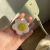 Poached Egg Korean Ins Cute Girl Heart Fun Barrettes Wool Felt Side Clip Headdress Japanese Style