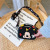 Factory Direct Sales Silicone Cute Cartoon Girl Children's Minnie Mickey Small Square Bag Handbag Shoulder Messenger Bag