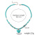 Cross-Border New Vintage Pearl Pendant Turquoise Beaded Bohemian Chinese Style Jewelry Necklace and Earrings Suite