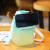 Creative Gradient Color Ton Barrels Square Double Drinking Cup Large Capacity Plastic Cup Minimalism Portable Kettle 