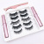 False Eyelashes Five Pairs of Double Magnetic Liquid Eyeliner Magnetic Adsorption Long Thick Eyelash Wholesale