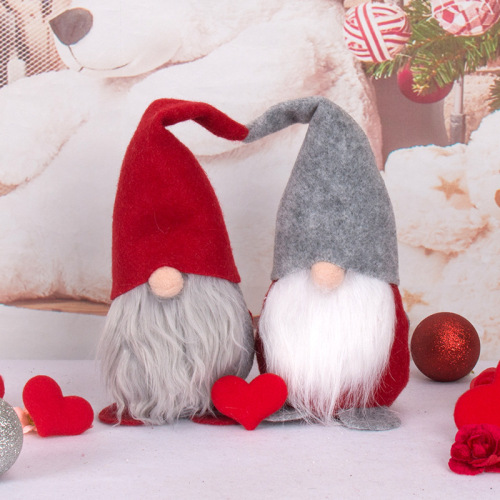 Cross-Border Valentine‘s Day Decoration Rudolf Faceless Doll Doll Gift Wedding Arrangement props Desktop Window Decoration