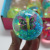 Creative Glow Crystal Bouncing Ball Children's Toys Night Market Stall Wholesale Elastic Ball 2 Yuan Wholesale