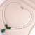 Wholesale Natural Freshwater Pearl Necklace S925 Silver Embeded Jade Pith Buddha Gourd Set Mother's Day Gift to Give Mom