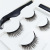 Eyelash 3D Three Pairs Magnetic Liquid Eyeliner Set Natural Curling Glue-Free Factory Wholesale