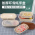 Light Food Box Salad Packing Box Pulp Disposable Lunch Box Degradable Takeaway Compartment Lunch Box