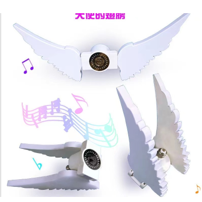 New Bluetooth Music Lights Bubble Angel Wings Bluetooth Music Lights 50W Bluetooth Bulb E27 Foldable