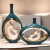Decoration Creative Home Decorations European-Style High-Grade Living Room Wine Cabinet Ceramic Vase Crafts