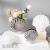 Modern Ceramic White Shell Conch Vase Hanging Home Decoration Living Room Background Wall Decoration Conch Vase