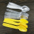 Disposable DS2 Factory Wholesale Spoon PS Plastic Pointed Spoon Ice Soup Ice-Cream Spoon Take out Take Away Spoon