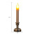 Candlestick Pole Candle Festival Party Props LED Electronic Simulation Candle Glossy Flat Mouth Bullet Candle Ambience Light