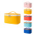 2020 New Pu Cosmetic Bag Hand-Held Women's Carrying Case Korean Style Ins Candy Color Cosmetics