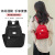 Solid Color Backpack Women's 2022 New Fashion Nylon Shopping Work Commuter Bag Leisure Travel Small Backpack