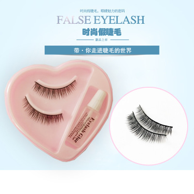 False Eyelashes Multi-Level 3D Multi-Layer Glue Eyelash Set 1 Set Factory Wholesale