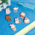 Japanese Korean Cartoon Brooch Acrylic Cute Rabbit Badge Name Tag Bag Fixing Buckle Pin Accessories Patch Customization