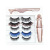 False Eyelashes Five Pairs Mixed Five Magnet Magnetic Magnetic Liquid Eyeliner Set Natural Thick Eyelash