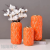 Light Luxury Nordic Simple Creative Vase Aquatic Flowers Lily Living Room Dining Table Soft Decoration Ceramic Flower Arrangement Ornaments